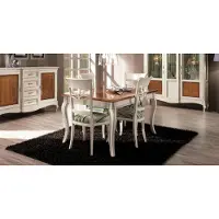 AEA Esstisch + 4x Stühle Stuhl Esszimmer Set Essgruppe Modern Tisch Tische Garnitur
