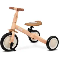 Toyz , driewieler, loopfiets, kinderfiets 4-in-1, driewieler, tweewieler, Fox, oranje