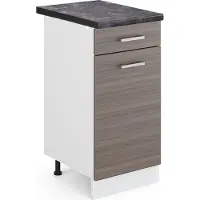 Vicco R-Line Keukenonderkast – 40 cm, WB Antraciet Edel grijs
