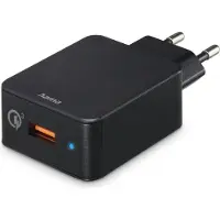 Hama Qualcomm Quick Charge 3.0, Interne oplader, AC, 12V, Zwart