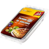 Sarantis Jan Niezbędny - Aluminium Bakvormen - 3 Stuks - Smeervrij - Diepvriesbestendig