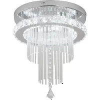 OEM Kroonluchter, modern design, LED-verlichting met dimfunctie, model SM01, dimbare afstandsbediening