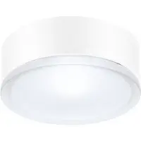 Performance In Lighting LED Opbouwarmatuur Ø228mm | 1X E27 Max 60W | IP55 Wit
