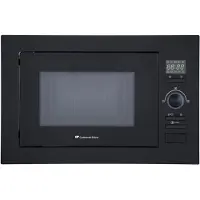 Continental Edison Inbouw magnetronoven met grill, 25 liter, 900W magnetron, 1000W grill, zwart, model CEMO25GEB2, afmetingen 59,5 x 38,8 x 40 cm