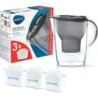 Brita Filterkan Marella PP (grafiet) + 3 patronen