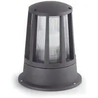 Faro Surat - tuinpaal - Ø 19 x 23 cm - IP54 - donkergrijs
