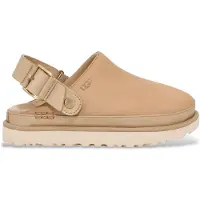 Ugg Dames Leren klompen Goldenstar Villa lichtbruin (39), Leer, 1 tot 3 cm, Gesp, Casual 1169590