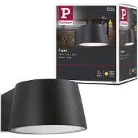 Paulmann Capea 94452 LED-buitenlamp (wand) LED LED vast ingebouwd 6 W Grijs