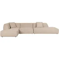 Housecraft living hoekbank rechts Tanja - beige