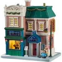 Lemax Jazzmatazz Lounge 15x22x28 cm Kerstdorp