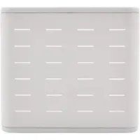Vente-unique Tuintafel L90 cm van polypropyleen - Wit - MOAH van MYLIA