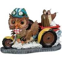 Luville Molendam Carnaval auto Uil | 18 x 9,5 x 12,5 cm