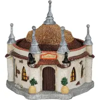 Luville Kersthuisje Efteling | Lurk en Limoenhuysen met muziek | 16 cm