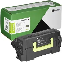 Lexmark Toner 58D2000 Zwart