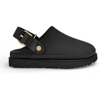 Ugg Dames Goldenstar Villa Leren Klompen zwart (37), Leer, Plat, Gesp, Casual 1169590