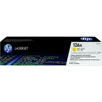 HP Toner 126A (CE312A) Geel