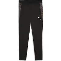 Puma Sportbroek 'Individual Final' donkergrijs / pastelrood / zwart / wit