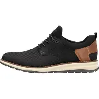 Rieker Sportieve veterschoen bruin / zwart