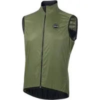 Nalini Singh - Texas Vest - Fietsbodywarmer S, olijfgroen
