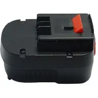 T6 Power Accu pro, zwart, van Black and Decker, model EPC12CABK, Ni-MH, 12 V, 2000 mAh (24 Wh)