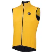 Nalini Singh - Texas Vest - Fietsbodywarmer S, geel
