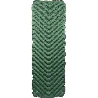 Grüezi Bag - Wool Mat Camping Comfort - Slaapmat 190 x 64 x 9 cm, groen