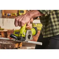 Ryobi 18V ONE+ Multifunctiesnijder, 85 mm x 15 mm, snijdiepte 26 mm, inclusief parallelgeleider en afzuigaansluiting, model R18MMS-0