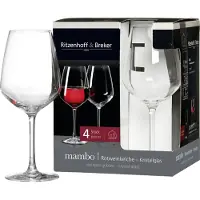 Ritzenhoff & Breker Rode wijnglas "MAMBO", 0,4 l, Wijnglazen