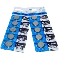 Deleex Knoopcel CR 2032 batterij lithium 3 volt Voordeelverpakking 100 stuks -