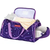 Step by step Sporttas lichtblauw / lila / mauve / donkerlila