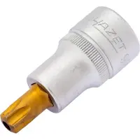 Hazet Dopsleutelbit 992-T50H · 1/2 inch (12,5 mm) vierkant hol · Tamper resistant TORX-profiel · SW T50H
