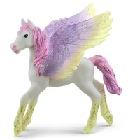 Schleich bayala, Eenhoorn Pegasus Speelgoed voor Meisjes en Jongens, Zonsopgang Pegasus Veulen