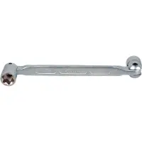 Ks Tools 517.0334 517.0334 Dubbele scharniersleutel Uitvoering Buiten-T-profiel 255 mm 1 stuk(s)