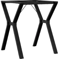 vidaXL Eettafelpoten Y-frame 60x60x73 cm staal