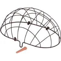 Basil Pluto Space Frame Draadkoepel - Staal - Zwart