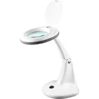 Rebel - Lamp met vergrootglas voor een tafel 5D 6W 6500K
