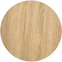 vidaXL Bistrotafel 40 cm MDF lichtbruin