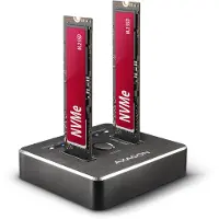Axagon Dock Station - - ADSA-M2C - Clone - Dual SSD - USB 3.1 Gen 2