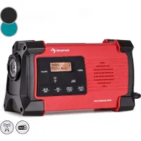 Auna Radio, Oplaadbare DAB-radio, DAB Plus radio met Bluetooth, Radio met batterij, DAB/DAB+/FM, Keukenradio met LCD-display, Wekker, Klein retro-radio, Radio met netstekker, USB & streaming, 1W