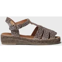 Toni pons Espadrilles met dierenprint voor dames | ESTELA-LE