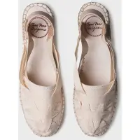 Toni pons Canvas espadrille met sleehak en linten voor dames | TRACY-CU
