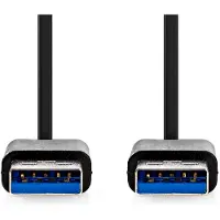 Nedis USB-Kabel | CCGB61000BK20 | Zwart
