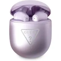 GUESS True Wireless Triangle Logo - TWS Bluetooth In-ear Oordopjes - Paars