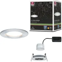 Paulmann LED inbouwspot Nova, enkelvoudige armatuur, vast