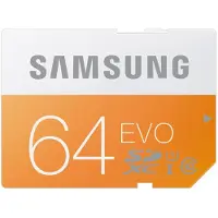Samsung MB-MP64D SDXC EVO Class 10 UHS-I SD-kaart, 64 GB, UHS-I