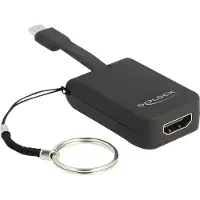 DeLOCK Met sleutelhanger - Zwart -