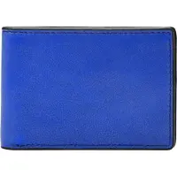 Fossil Portemonnee Steven FPW Bifold Wallet Brilliant Blue Blauw