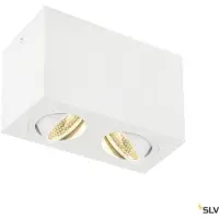 SLV Plafondlamp Triledo 2-lichts 16cm 3000K wit