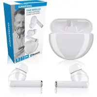 Grundig Oordopjes - Draadloos - Bluetooth - met Microfoon - Wit