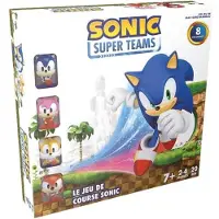 Asmodee Sonic Super Teams achtergrondspel